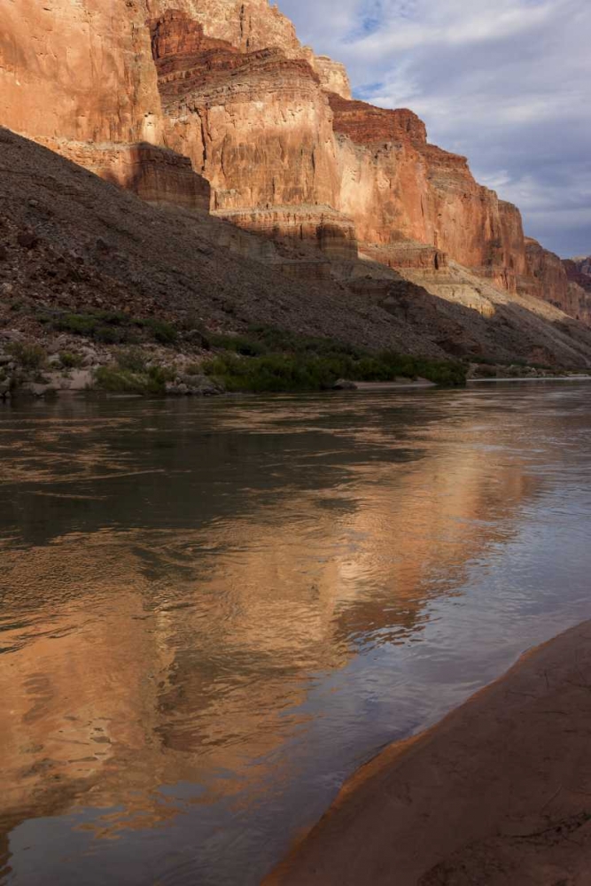 AZ, Grand Canyon, Colorado River at sunset art print by Don Grall for $57.95 CAD