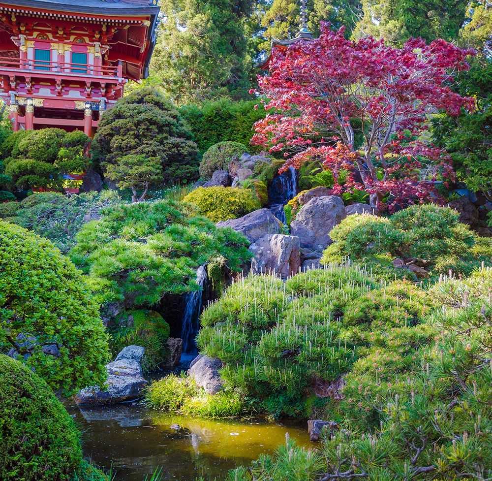 Pagoda-Japanese Tea Garden-Golden Gate Park-San Francisco-California-USA art print by Anna Miller for $57.95 CAD