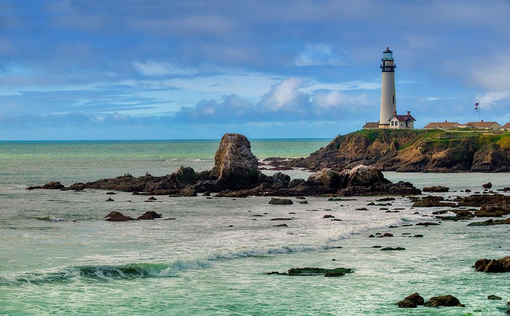 Pigeon Point Lighthouse-Big Sur-California-USA art print by Anna Miller for $57.95 CAD