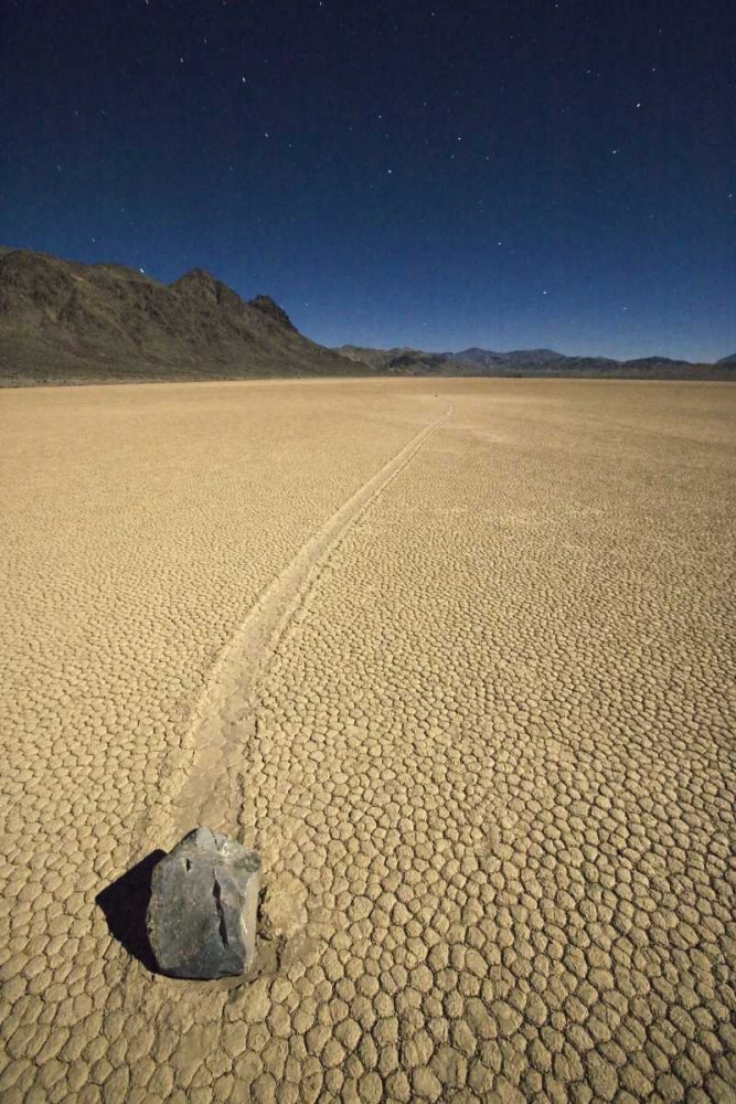 CA, Death Valley NP A mysterious sliding rock art print by Dennis Flaherty for $57.95 CAD