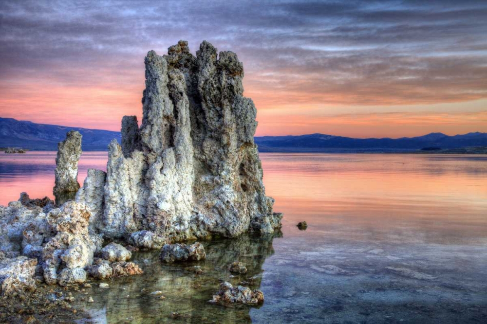 California, Mono Lake Sunrise on tufa formations art print by Jean Carter for $57.95 CAD
