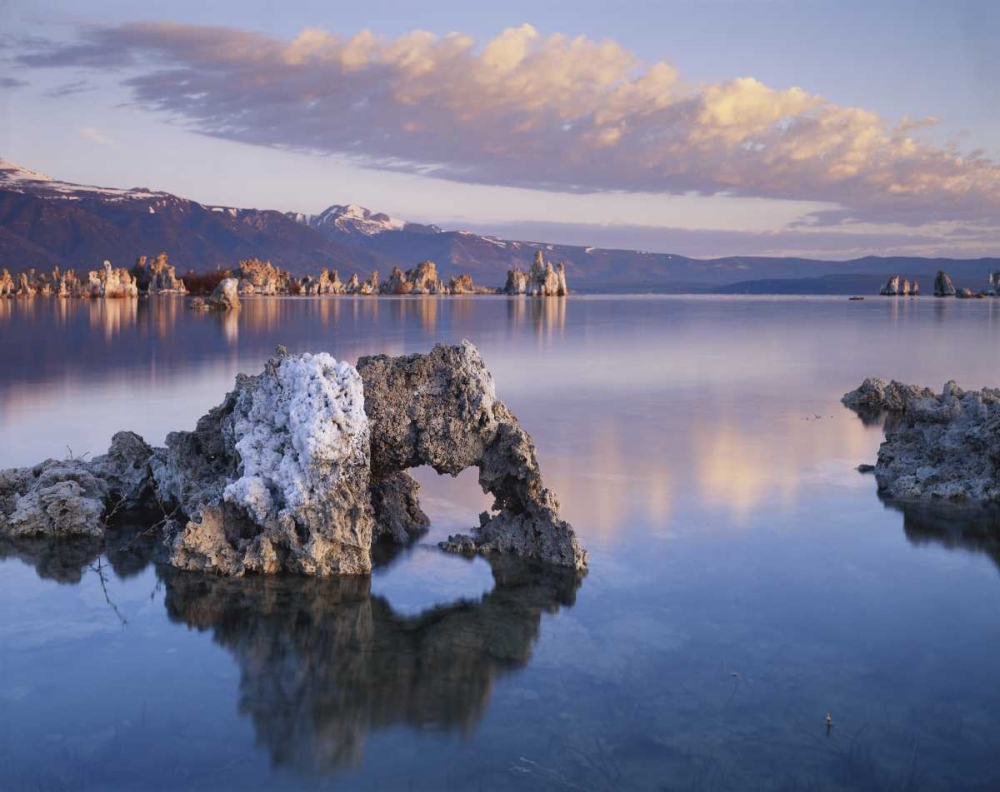 CA, Sierra Nevada Tufa Formations on Mono Lake art print by Christopher Talbot Frank for $57.95 CAD