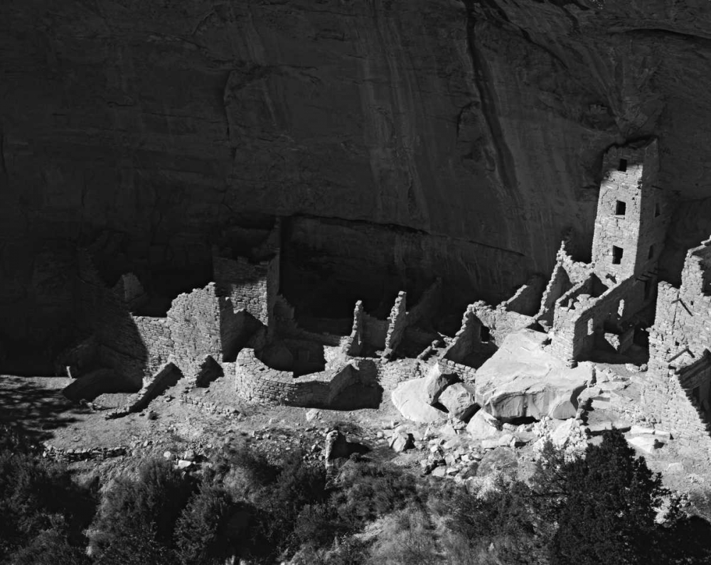Colorado, Mesa Verde NP Square Tower House ruin art print by Dennis Flaherty for $57.95 CAD