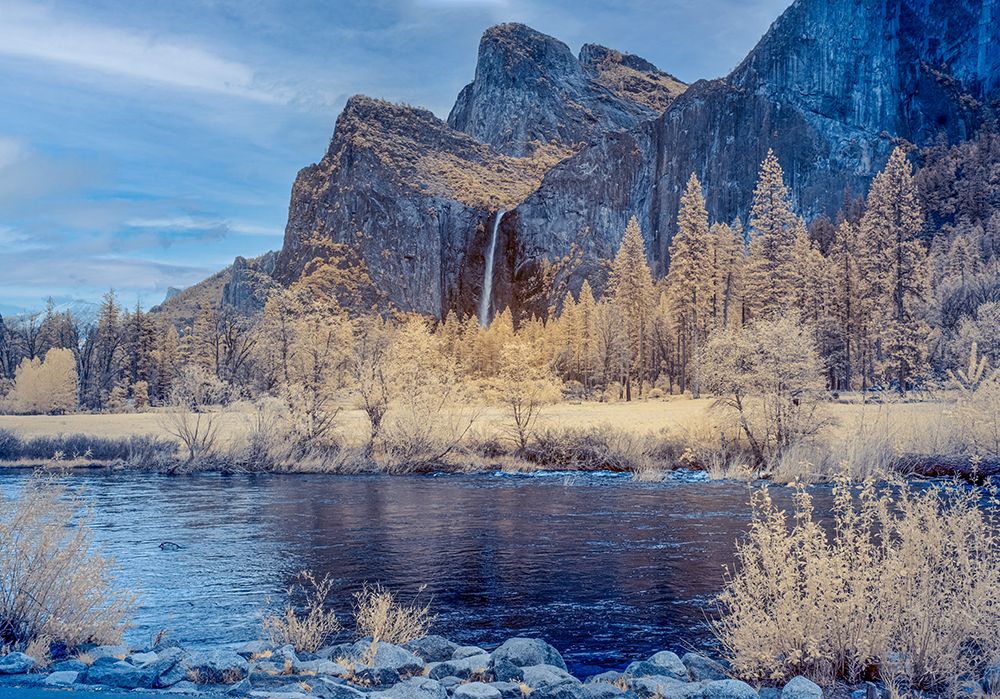 Infrared Yosemite National Park art print by George and Marilu Theodore for $57.95 CAD