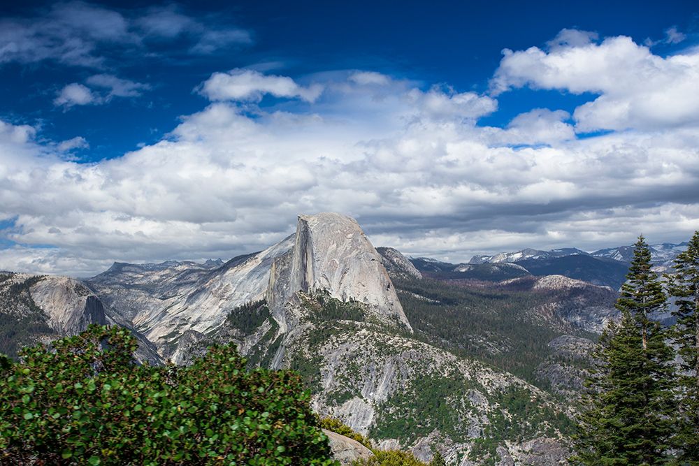 Yosemite-California-USA. Views over Yosemite Valley from Glacier Point. art print by Micah Wright for $57.95 CAD