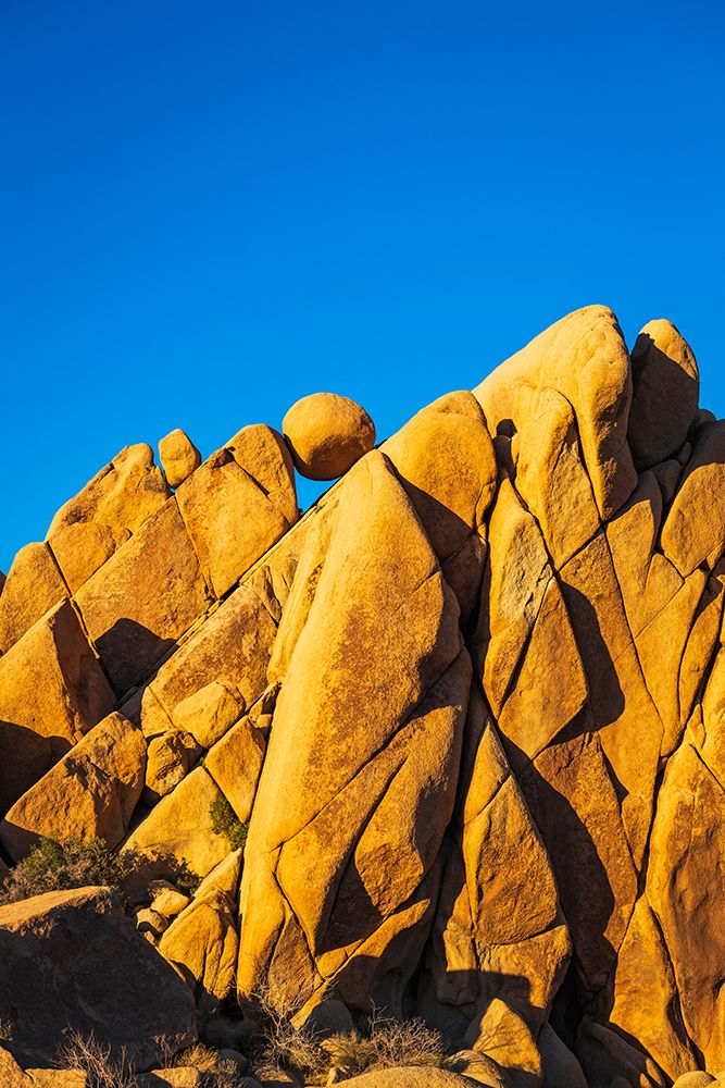 Granite boulders at Jumbo Rocks-Joshua Tree National Park-California-USA art print by Russ Bishop for $57.95 CAD