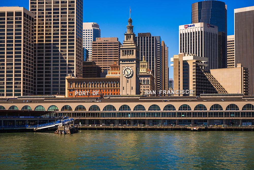 Downtown San Francisco from the San Francisco Bay, California, USA art print by Russ Bishop for $57.95 CAD