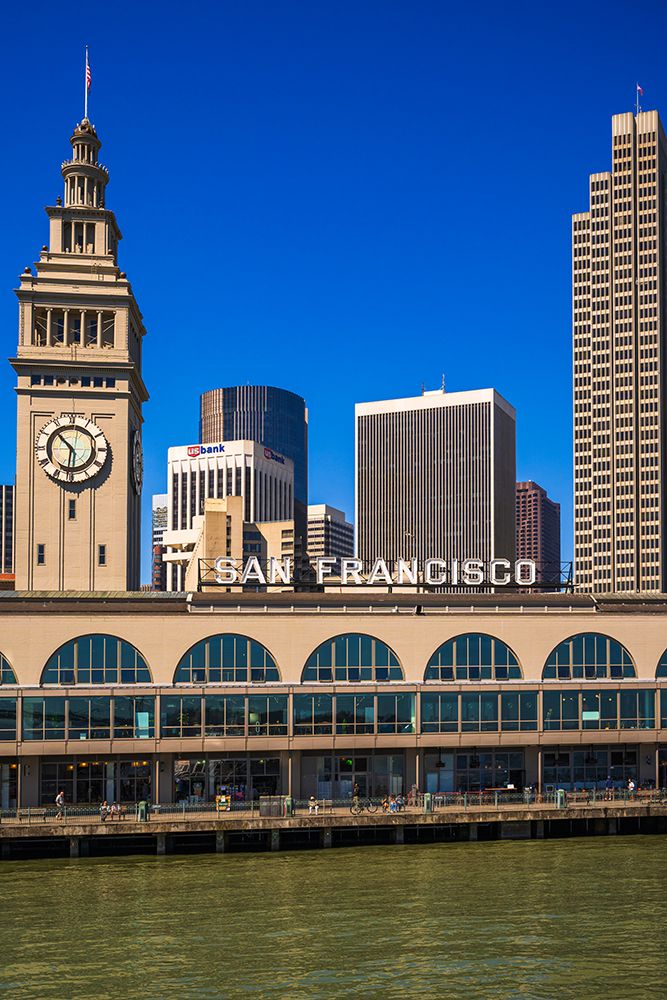 Downtown San Francisco from the San Francisco Bay, California, USA art print by Russ Bishop for $57.95 CAD