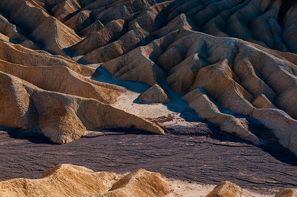 Erosional rock formations in Amargosa Range at Zabriskie Point Death Valley NP-California-USA art print by Sergio Pitamitz for $57.95 CAD