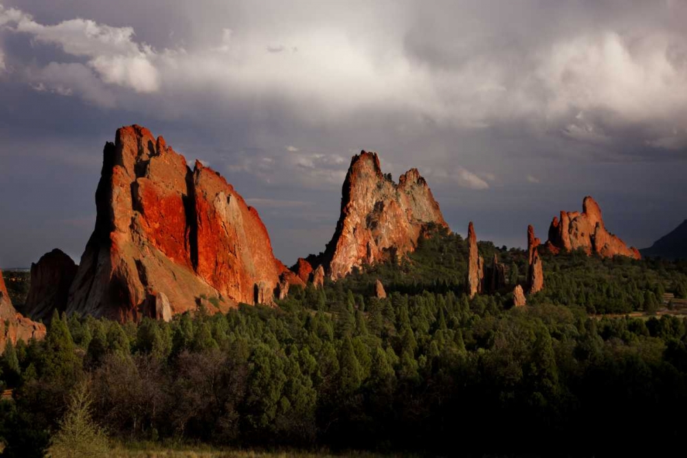 CO, Garden of the Gods Sandstone formations art print by Don Grall for $57.95 CAD