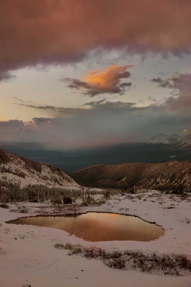 CO, Cottonwood Pass Sunset on alpine tarn art print by Don Grall for $57.95 CAD