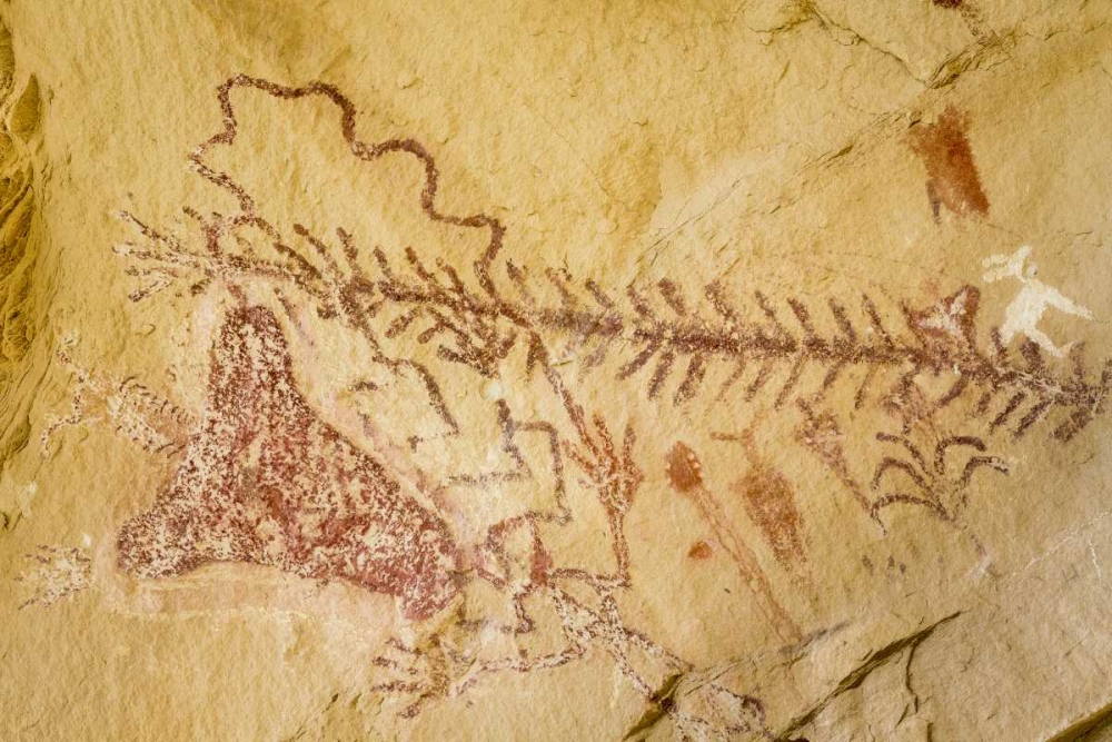 CO, Canyon Pintado Historic District, Pictographs art print by Don Paulson for $57.95 CAD