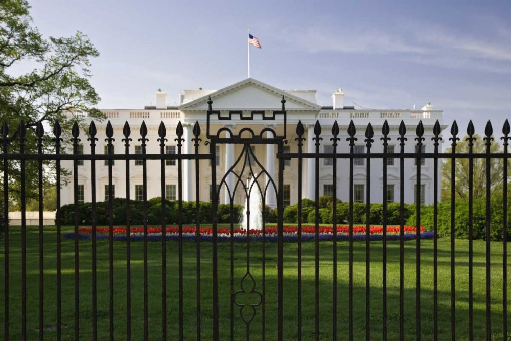 USA, Washington, DC -the Whitehouse art print by Dennis Flaherty for $57.95 CAD