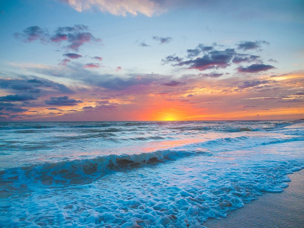Sunset on Sanibel Island-Florida-USA art print by Anna Miller for $57.95 CAD