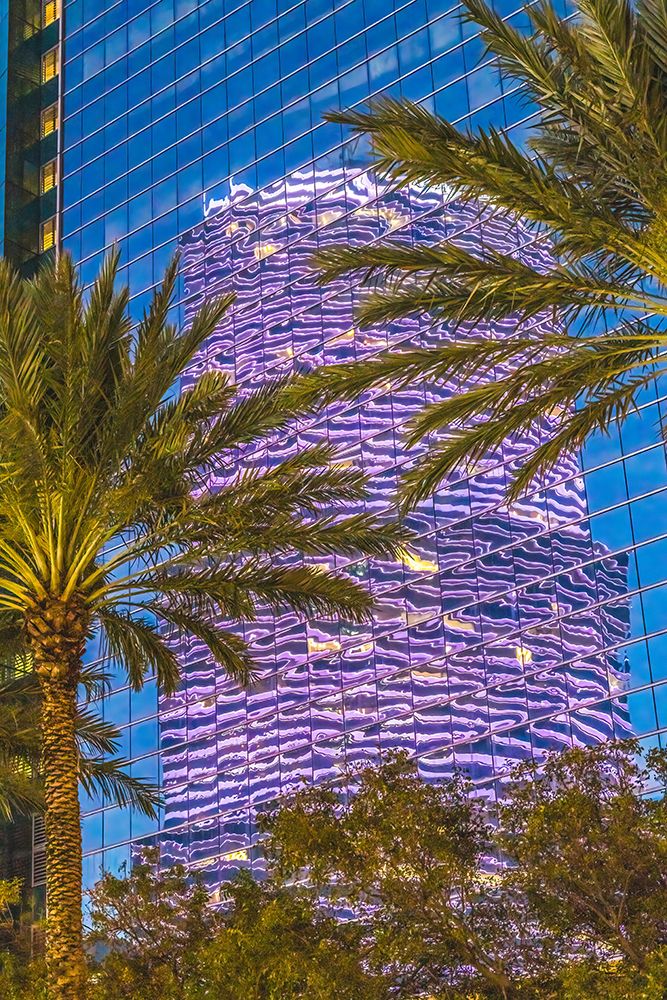 Purple building downtown-Miami-Florida art print by William Perry for $57.95 CAD