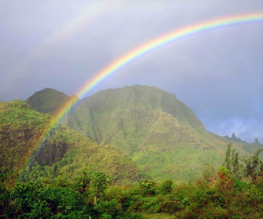 USA, Hawaii, Kauai Hawaiian Rainbow art print by Christopher Talbot Frank for $57.95 CAD