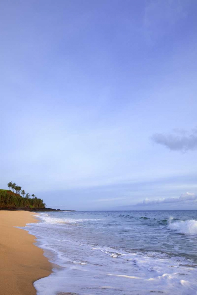 USA, Hawaii, Kauai Scenic of Secret Beach art print by Dennis Flaherty for $57.95 CAD