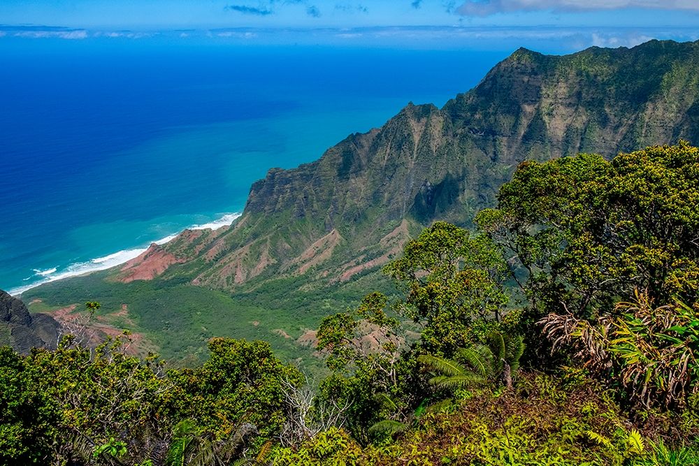 Kalalau Valley Lookout-Kauai-Hawaii-USA art print by Jim Engelbrecht for $57.95 CAD