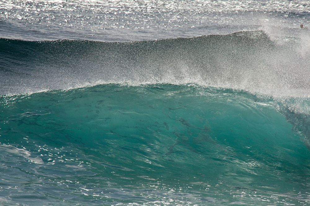 Waves near Makaha Beach, Oahu, Hawaii art print by Rob Casey for $57.95 CAD