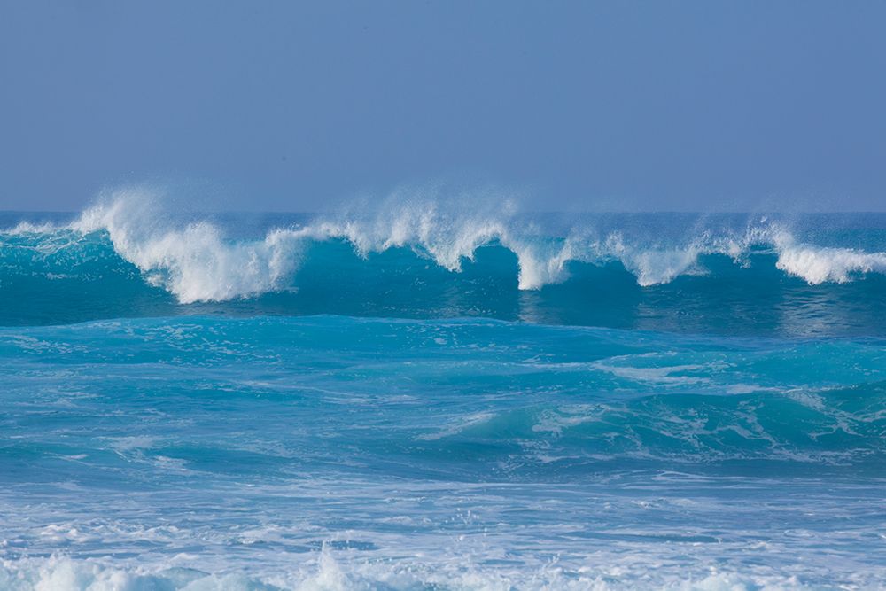 Kona coast waves, Big Island of Hawaii, USA art print by Rob Casey for $57.95 CAD