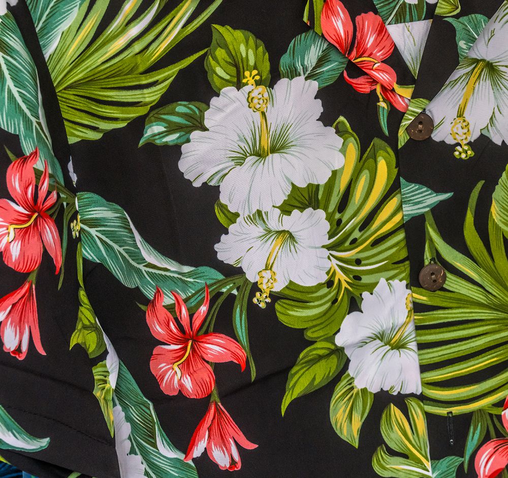 Polynesian floral textile cloth-Waikiki-Honolulu-Hawaii. art print by William Perry for $57.95 CAD