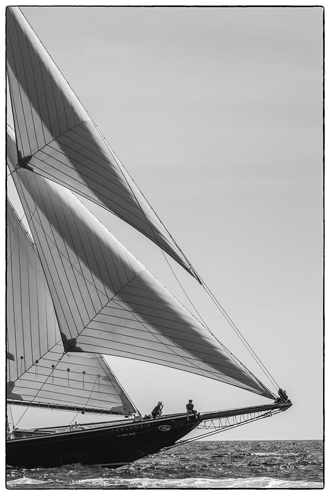 New England-Massachusetts-Cape Ann-Gloucester-Gloucester Schooner Festival-schooner parade of sail art print by Walter Bibikow for $57.95 CAD