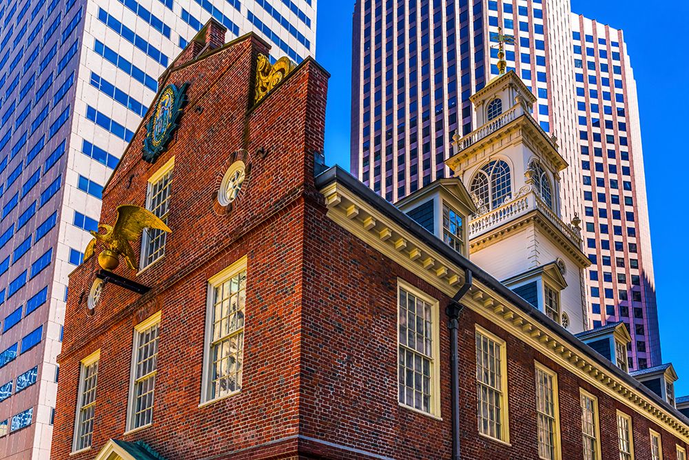 Faneuil Meeting Hall-Freedom Trail-Boston-Massachusetts-Meeting place American Revolution later Tow art print by William Perry for $57.95 CAD