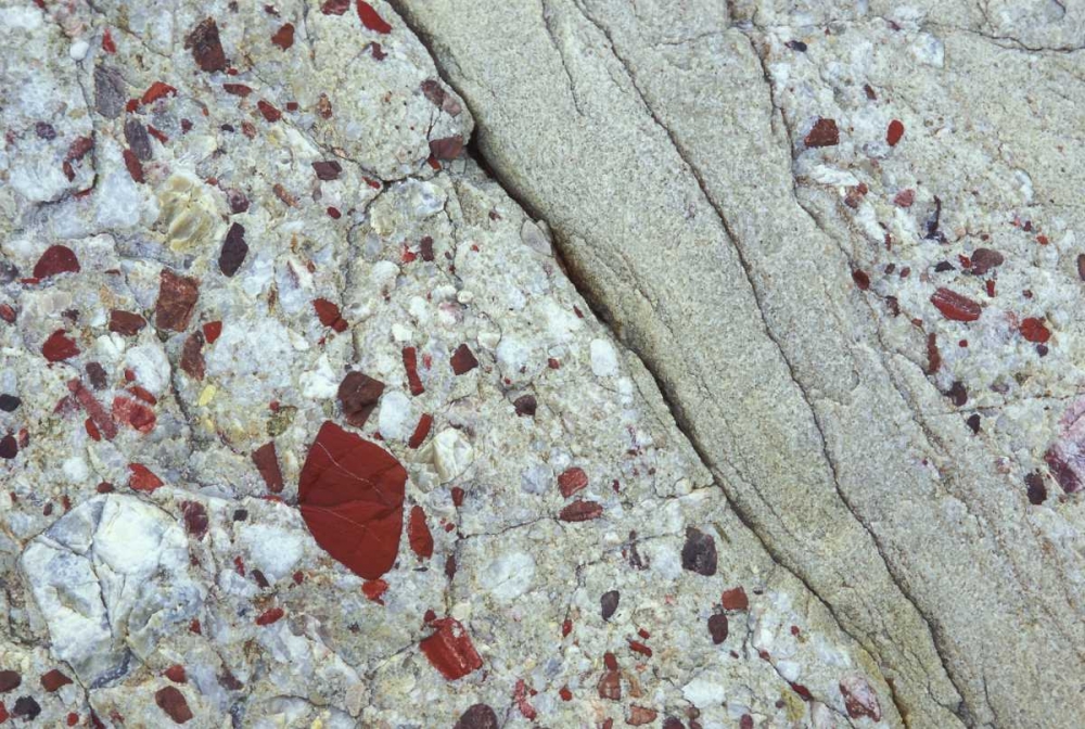 MI, Drummond Island, Close up of patterns in rock art print by Mark Carlson for $57.95 CAD