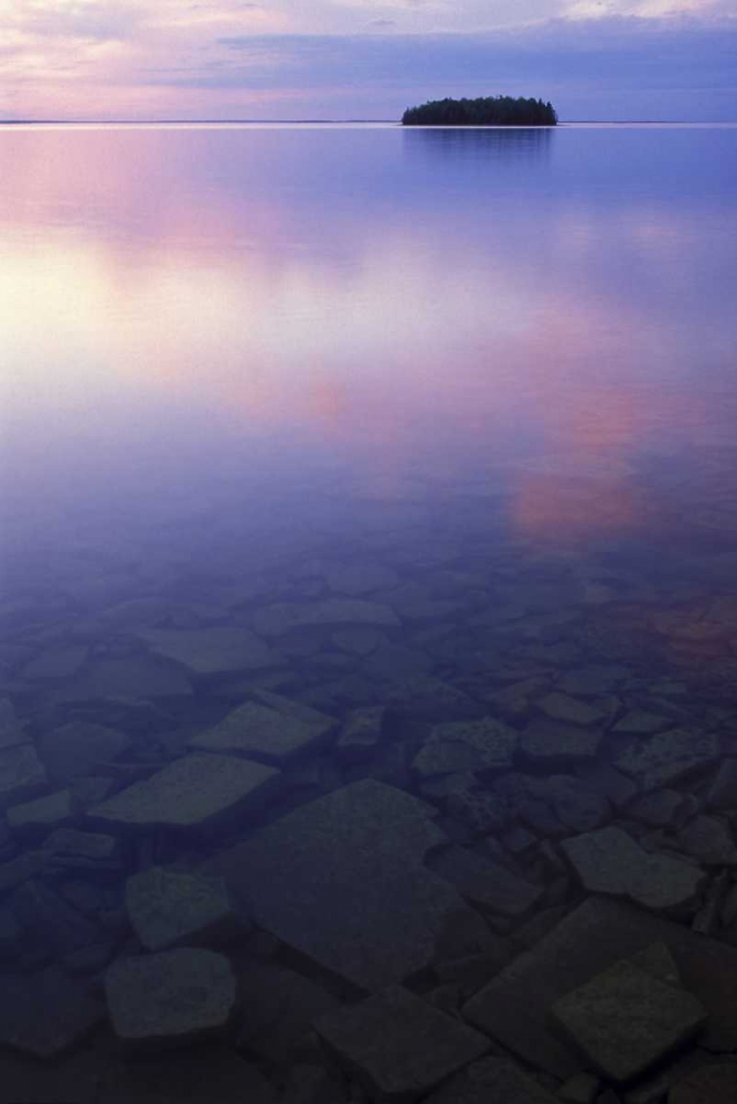 MI, Picnic Island, Lake Huron, clouds at twilight art print by Mark Carlson for $57.95 CAD