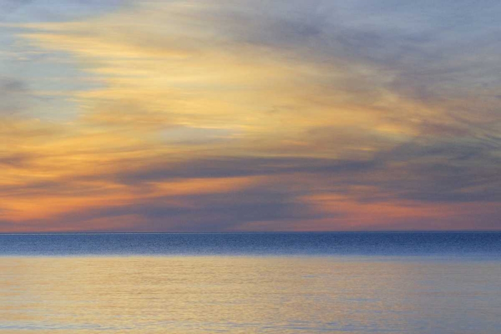 Michigan, Upper Peninsula Lake Superior sunset art print by Marie Bush for $57.95 CAD
