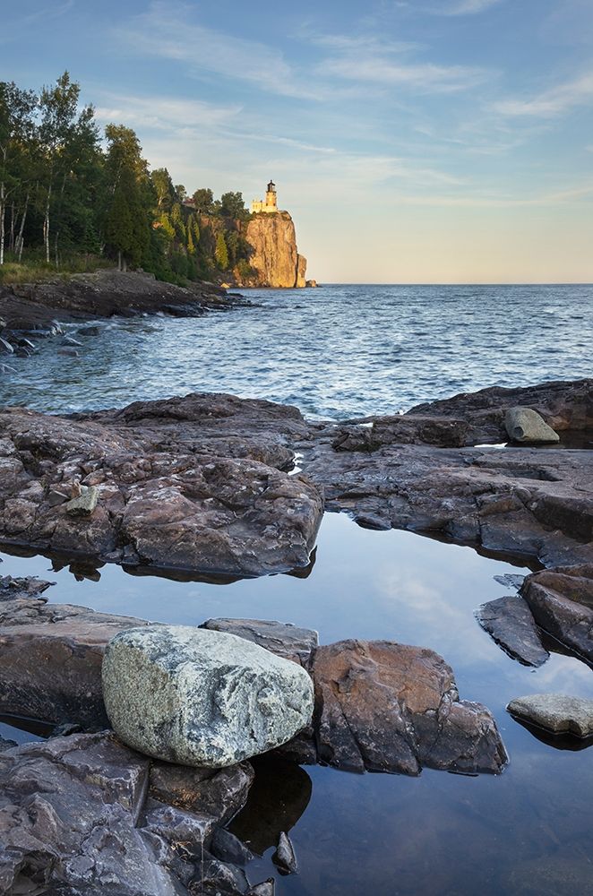 Split Rock Lighthouse State Park-North Shore Lake Superior-Minnesota art print by Alan Majchrowicz for $57.95 CAD