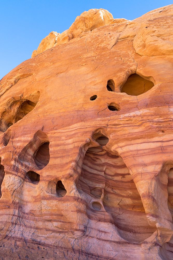 USA-Nevada Abstract lines in the sandstone-Valley of Fire State Park art print by Judith Zimmerman for $57.95 CAD