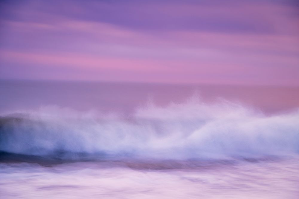 USA-New Jersey-Cape May National Seashore Abstract of beach wave at sunrise art print by Jaynes Gallery for $57.95 CAD