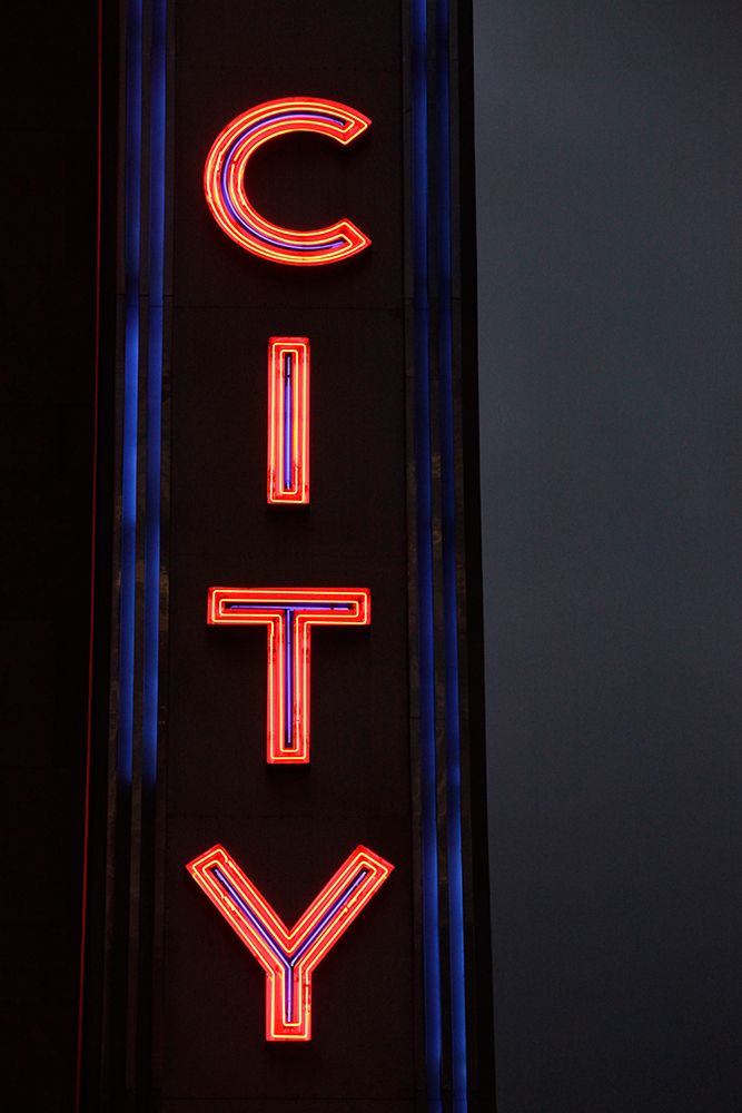 New York City-New York-USA. Neon sign art print by Julien McRoberts for $57.95 CAD