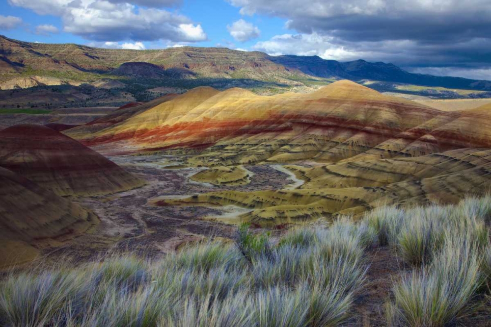 Oregon, John Day Fossil Beds NM, Painted Hills art print by Jean Carter for $57.95 CAD