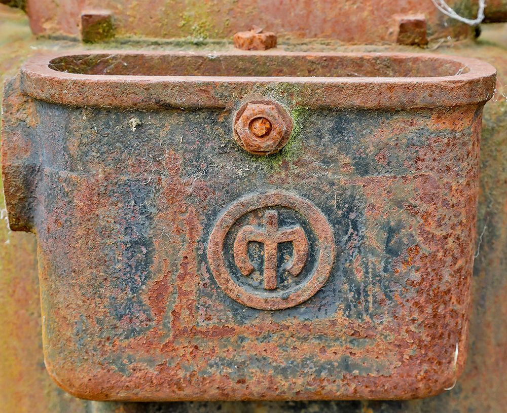 USA- Oregon- Tillamook. Close-up of old and rusted truck part art print by Darrell Gulin for $57.95 CAD