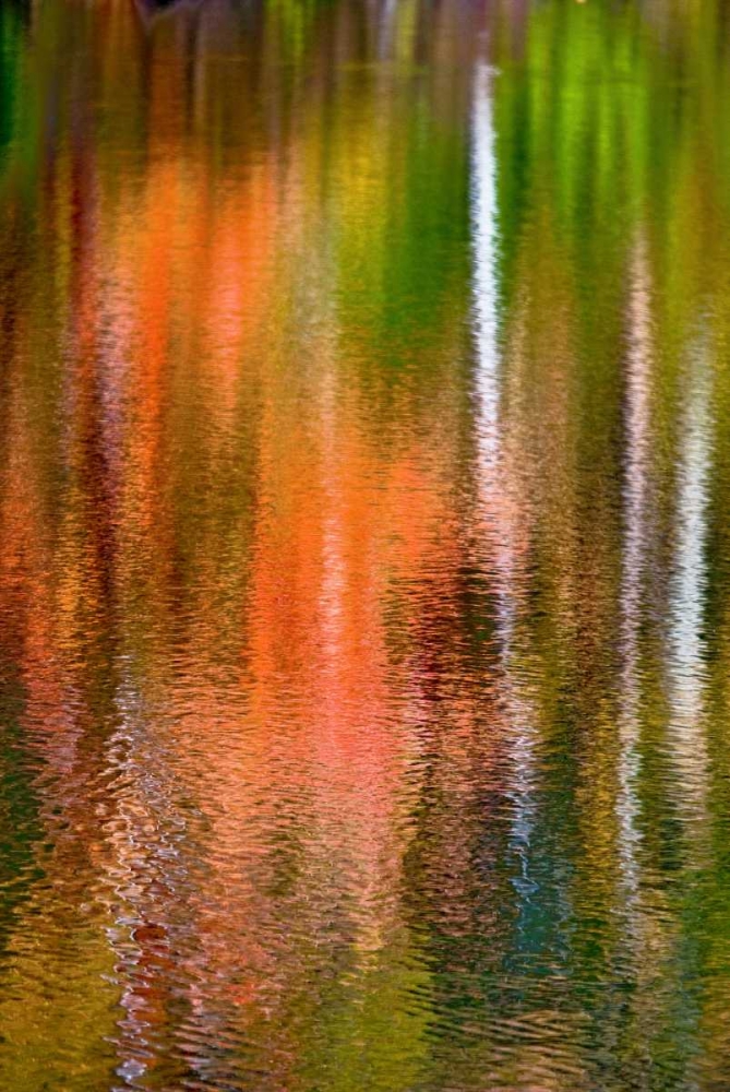 PA, Delaware Watergap Autumn reflect on water art print by Jay OBrien for $57.95 CAD