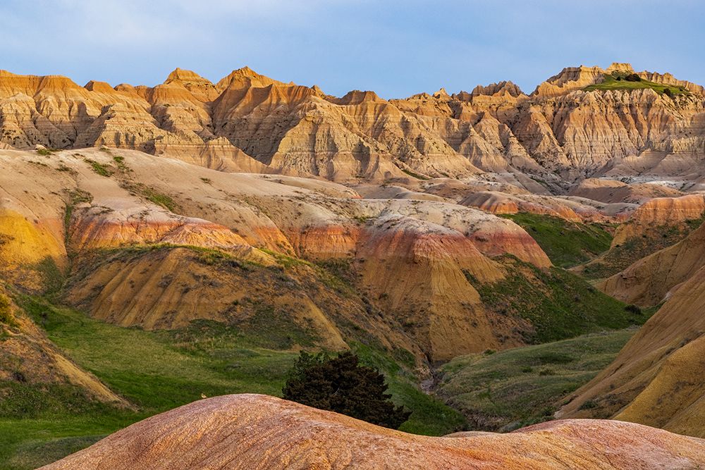 Yellow Mounds Overlook in Badlands National Park-South Dakota-USA art print by Chuck Haney for $57.95 CAD