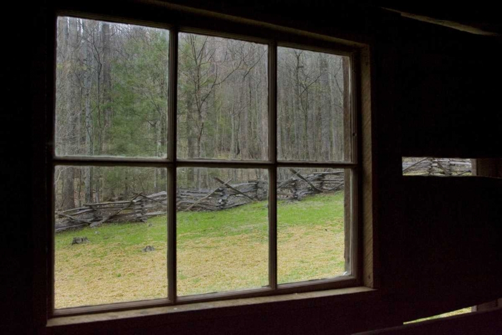 TN, Great Smoky Mts Jim Bales abandoned cabin art print by Wendy Kaveney for $57.95 CAD