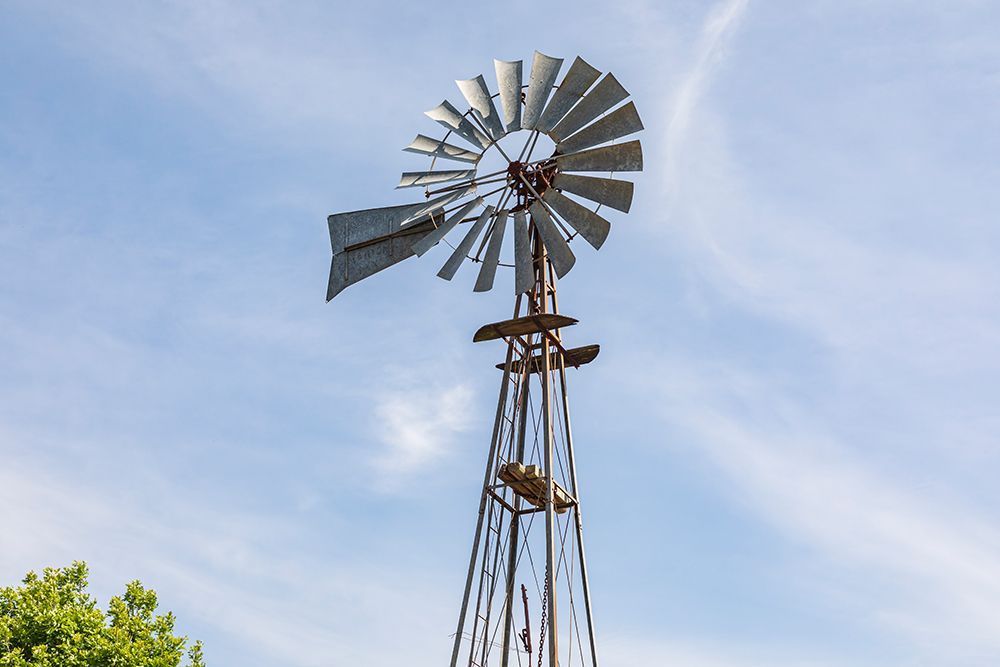 Castroville-Texas-USA-Windmill in the Texas Hill Country art print by Emily Wilson for $57.95 CAD