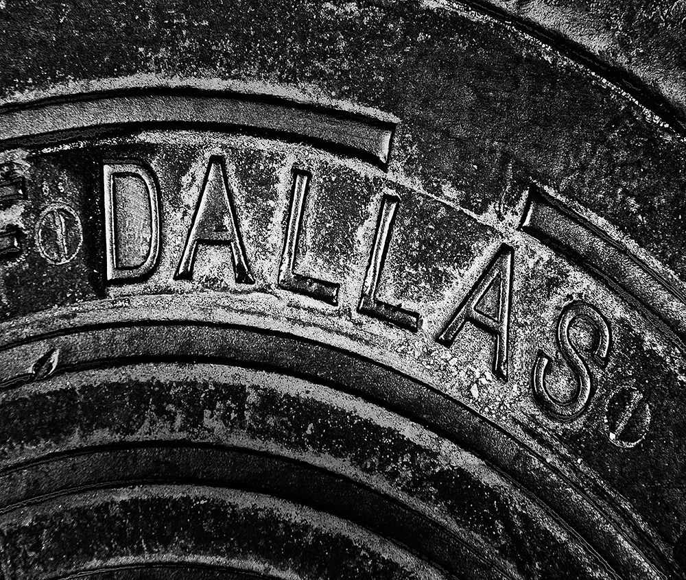Dallas Texas manhole cover art print by Steve Mohlenkamp for $57.95 CAD