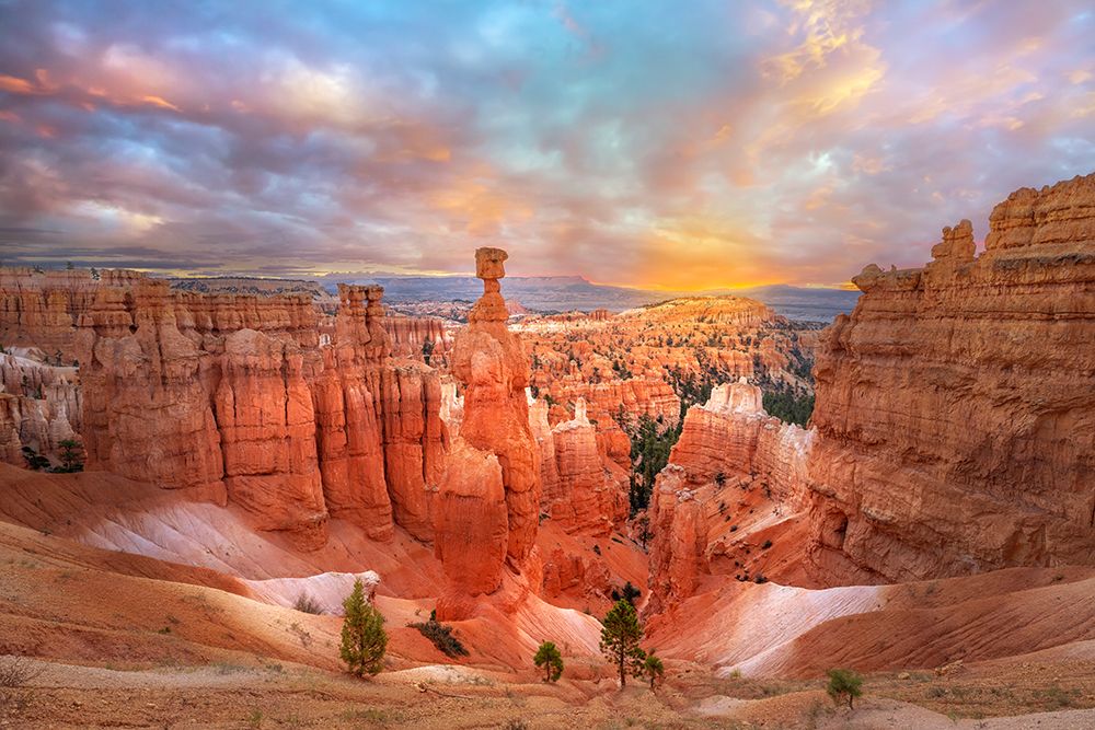Thors Hammer at sunrise Bryce Canyon National Park, Utah art print by Adam Jones for $57.95 CAD