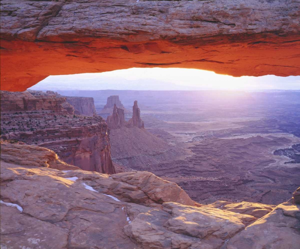UT, Canyonlands NP Sandstone formations, sunrise art print by Christopher Talbot Frank for $57.95 CAD