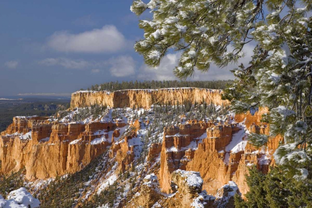 UT, Bryce Canyon Sunrise on canyon formations art print by Don Paulson for $57.95 CAD