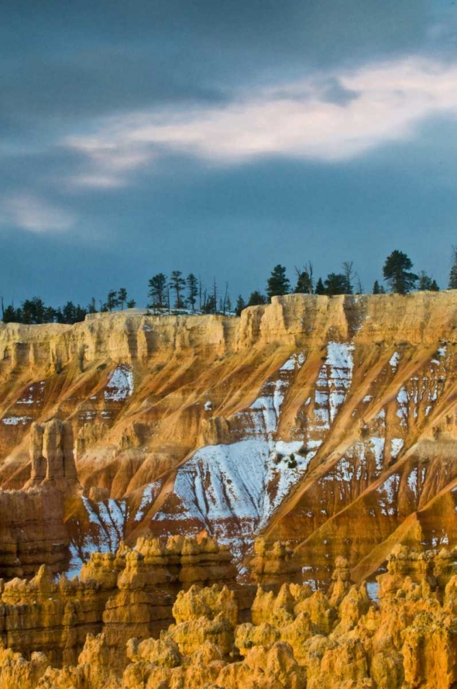 UT, Bryce Canyon Autumn snow and hoodoos art print by Nancy Rotenberg for $57.95 CAD