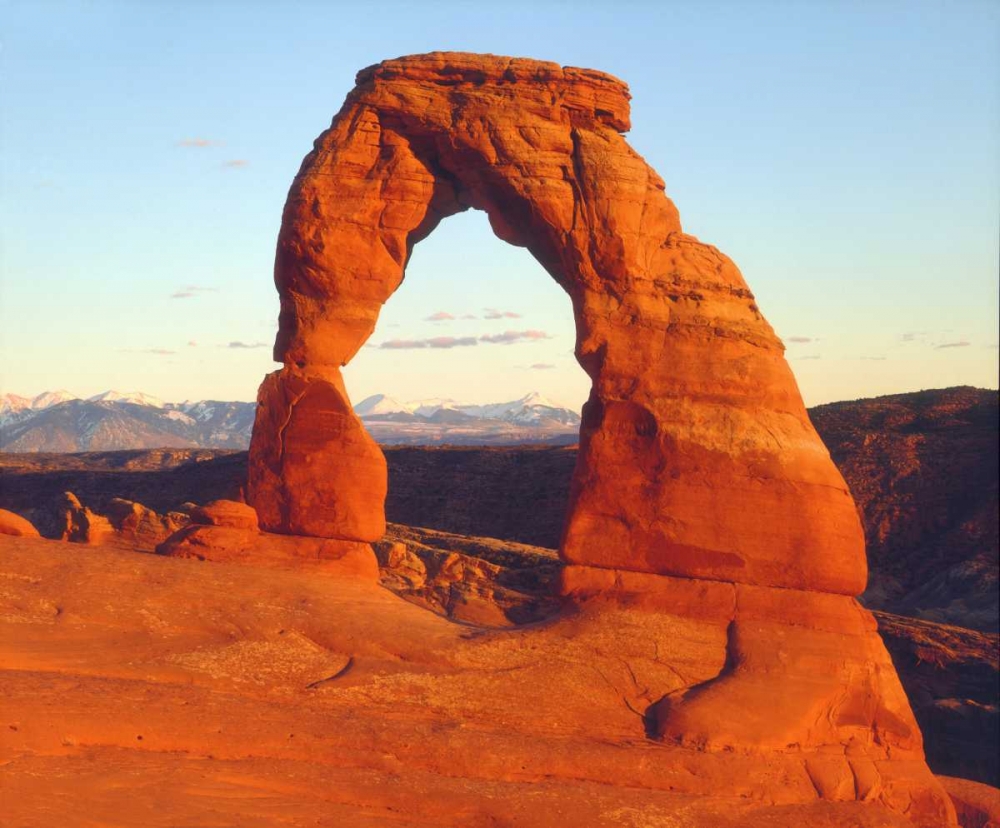 USA, Utah, Arches NP Delicate Arch at sunset art print by Christopher Talbot Frank for $57.95 CAD