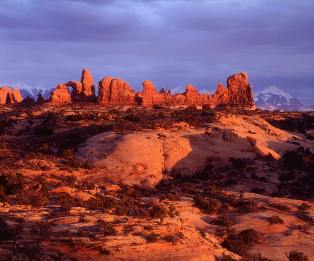USA, Utah Arches NP Arches at sunset art print by Christopher Talbot Frank for $57.95 CAD