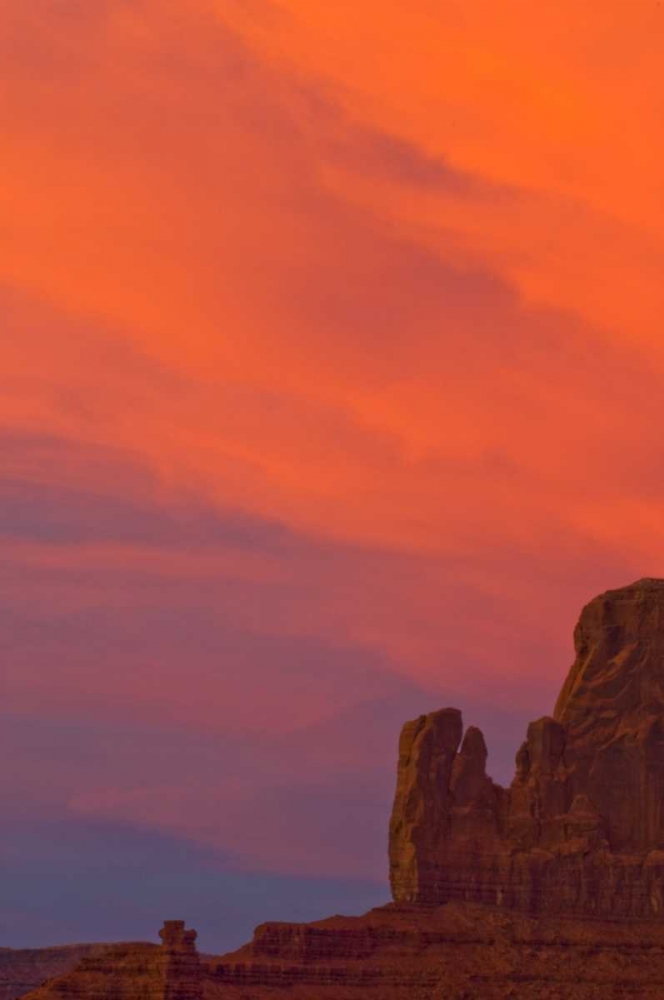 UT, Monument Valley Landscape at sunset art print by Nancy Rotenberg for $57.95 CAD