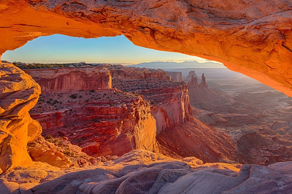 UT-Canyonlands National Park-Island in the Sky-Mesa Arch-sunrise art print by Jamie and Judy Wild for $57.95 CAD