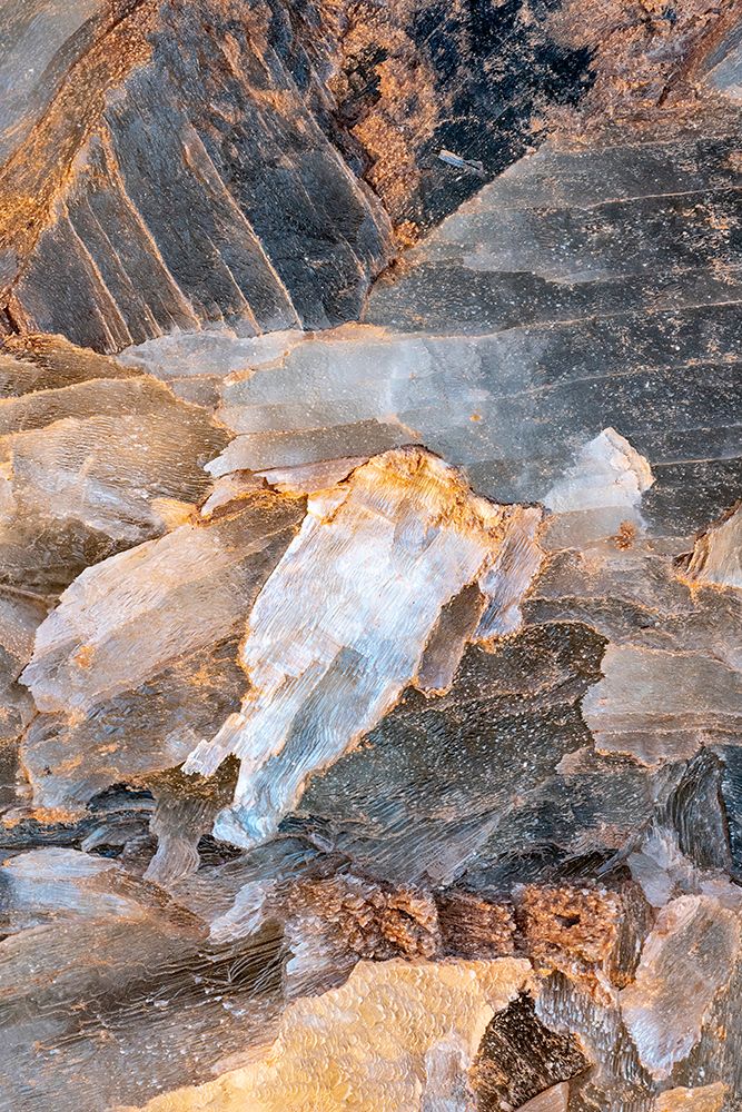 USA-Utah. Selenite gypsum crystal detail-Glass Mountain-Capitol Reef National Park art print by Judith Zimmerman for $57.95 CAD